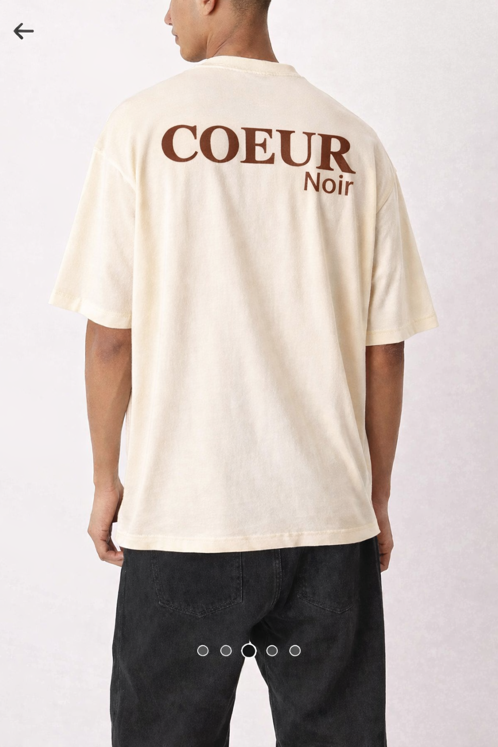 Floral Heart Oversized T-Shirt