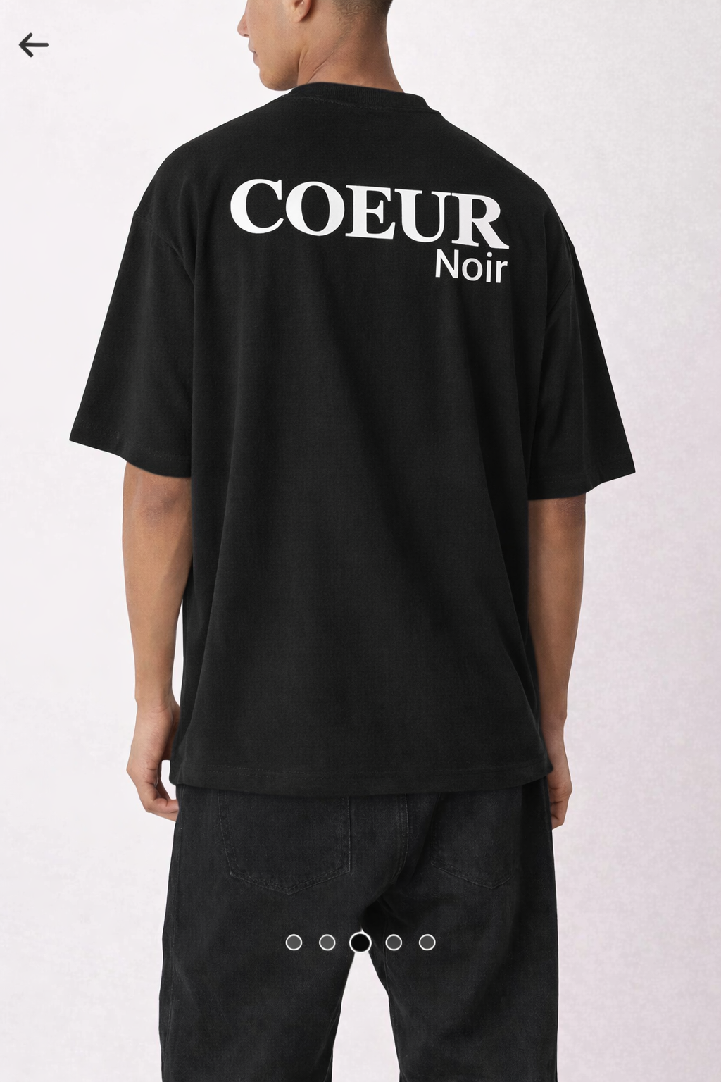 Floral Heart Oversized T-Shirt